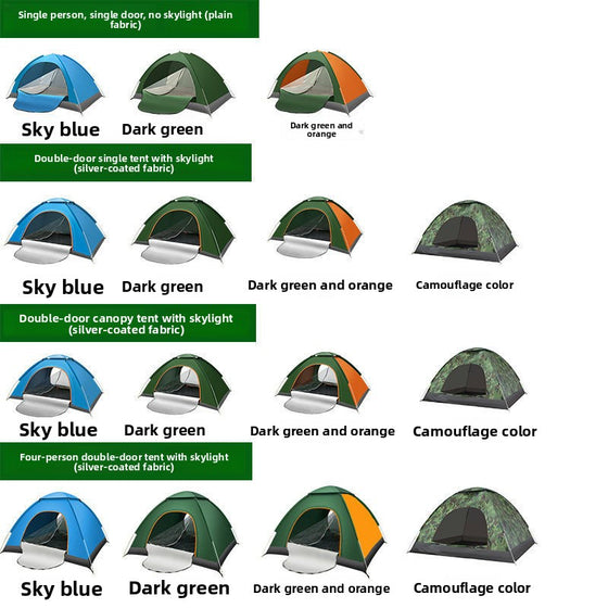 Portable Automatic Pop Up Camping Tent Camping Shelter & Sleep product image 4