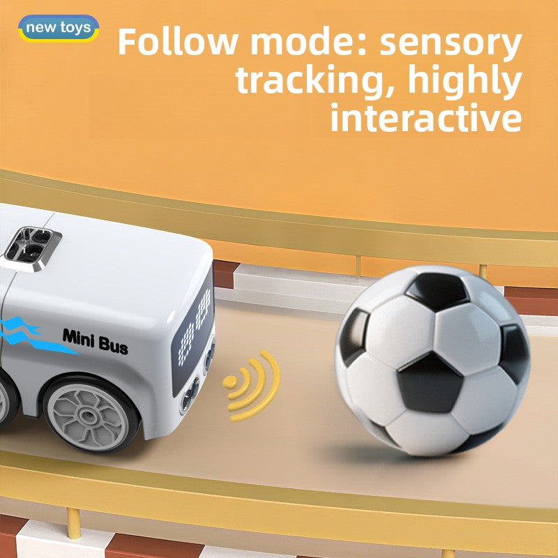 Mini bus remote control car with sensors, view 4