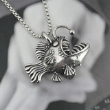Deep sea lantern fish pendant