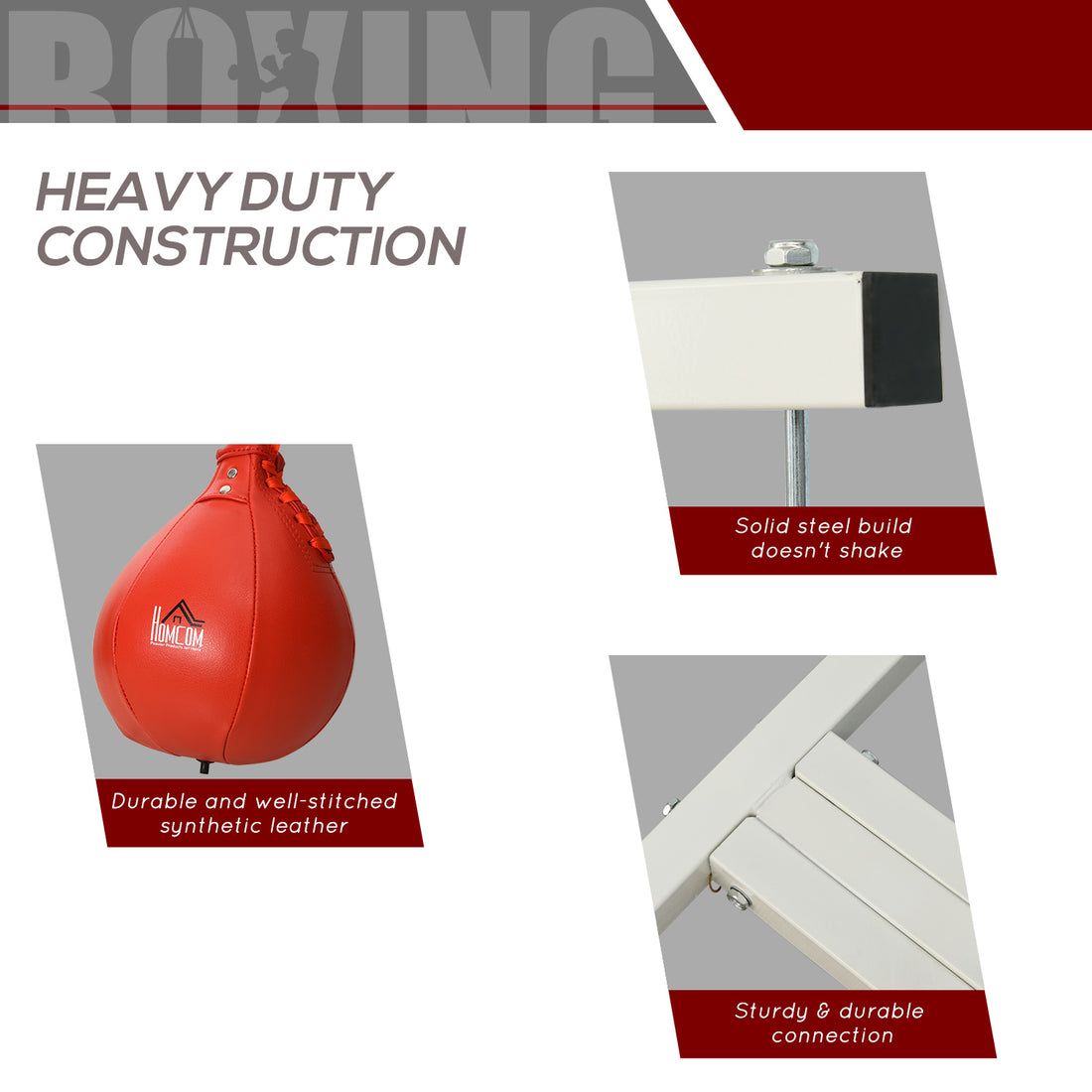 Punching bag stand heavy bag mount detail