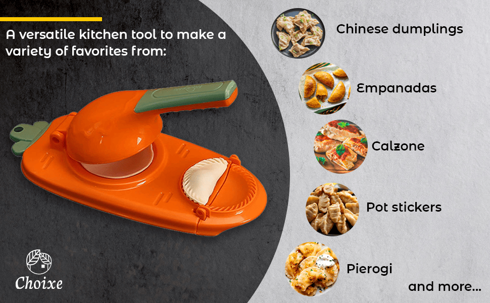 2-in-1 Dumpling Dough Press packaging view, dumpling dough press