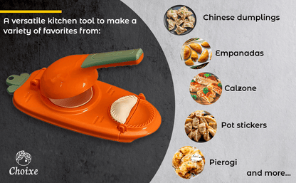 2-in-1 Dumpling Dough Press packaging view, dumpling dough press