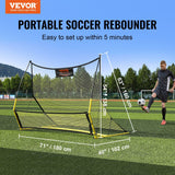 2-in-1 Soccer Rebounder Training Net detail close-up