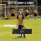 2-in-1 Soccer Rebounder Training Net soccer rebounder net angle 5