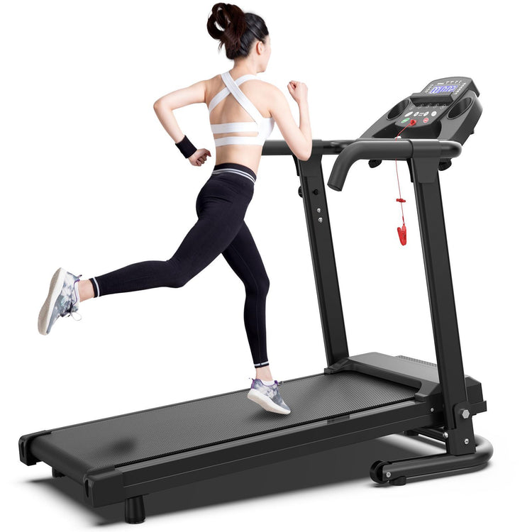 Foldable 2.5HP smart walking treadmill for home