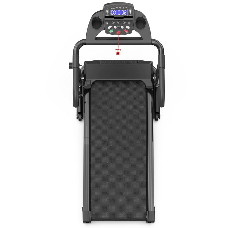 Smart walking treadmill in home setting