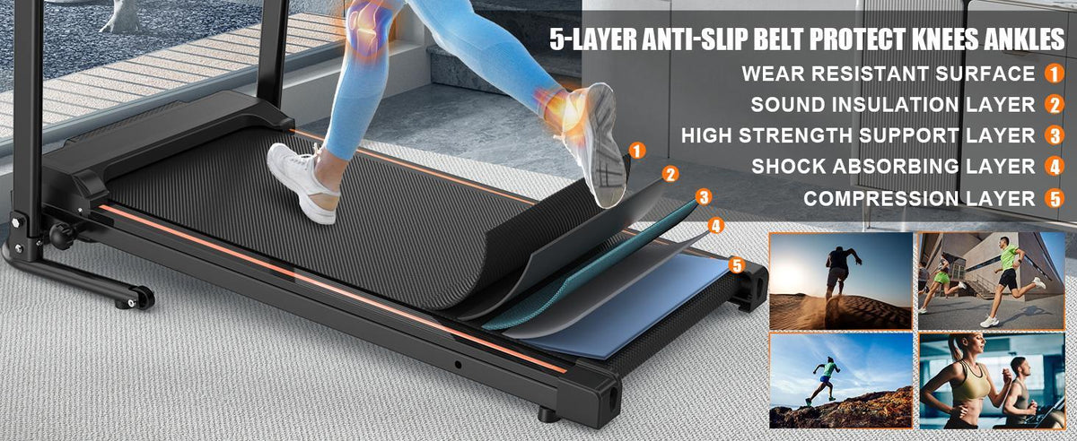 2.5HP foldable treadmill motor and motor housing