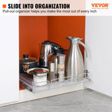 20-Inch Pull-Out Cabinet Organizer detail close-up