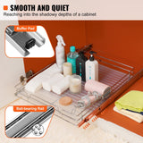 20-Inch Pull-Out Cabinet Organizer in-use view