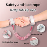 Child anti-disappearance device with a leash