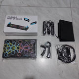 Multifunctional Foldable Push Up Training Board with Accessories