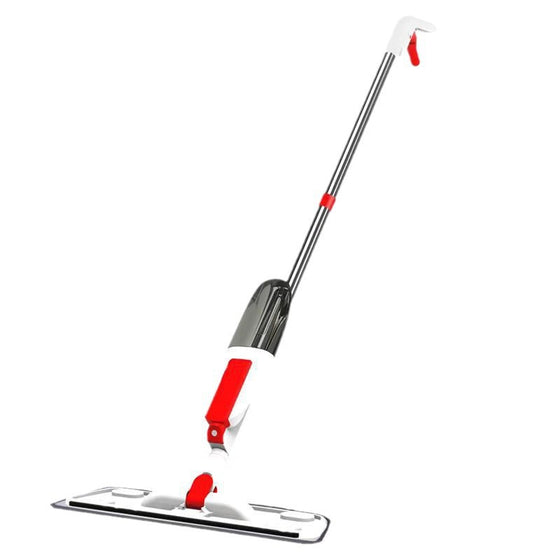Multi-Functional Water-Spraying Mop in Red and Gray, image 5 of 7