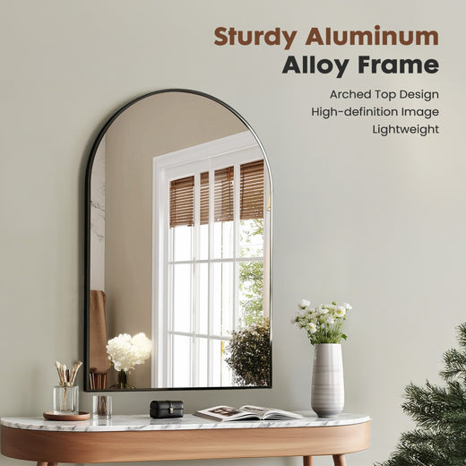 Metal Frame Bathroom Wall Vanity Mirror