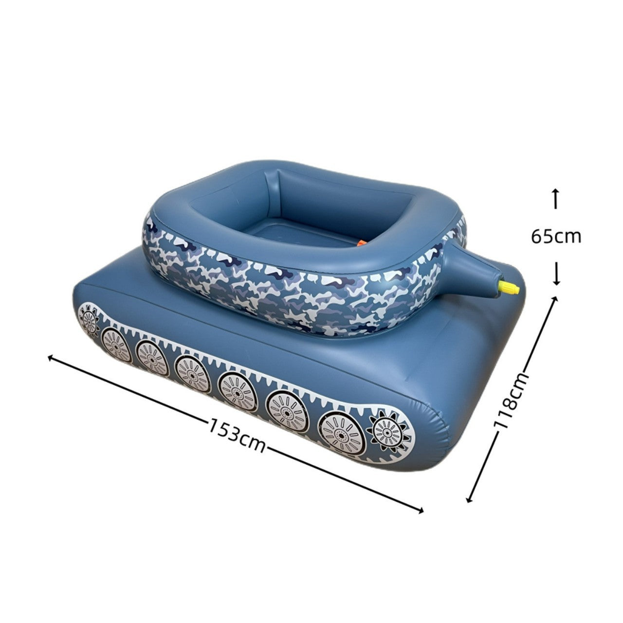 Inflatable Water Spray Battle Tank
