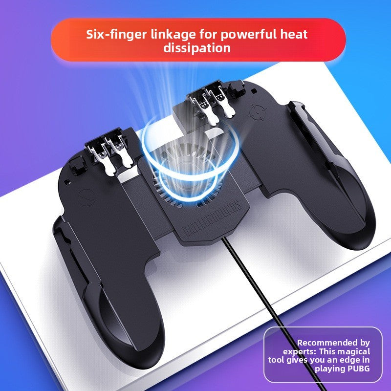 Wireless Mobile Game Controller with Cooling Function