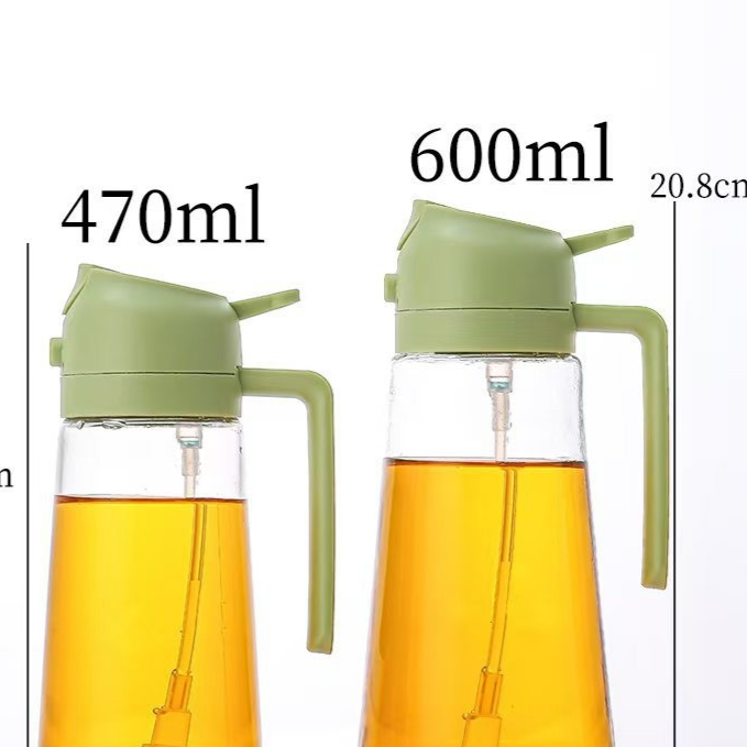 Glass Oil Pot Spray Dual-purpose Oil Tank