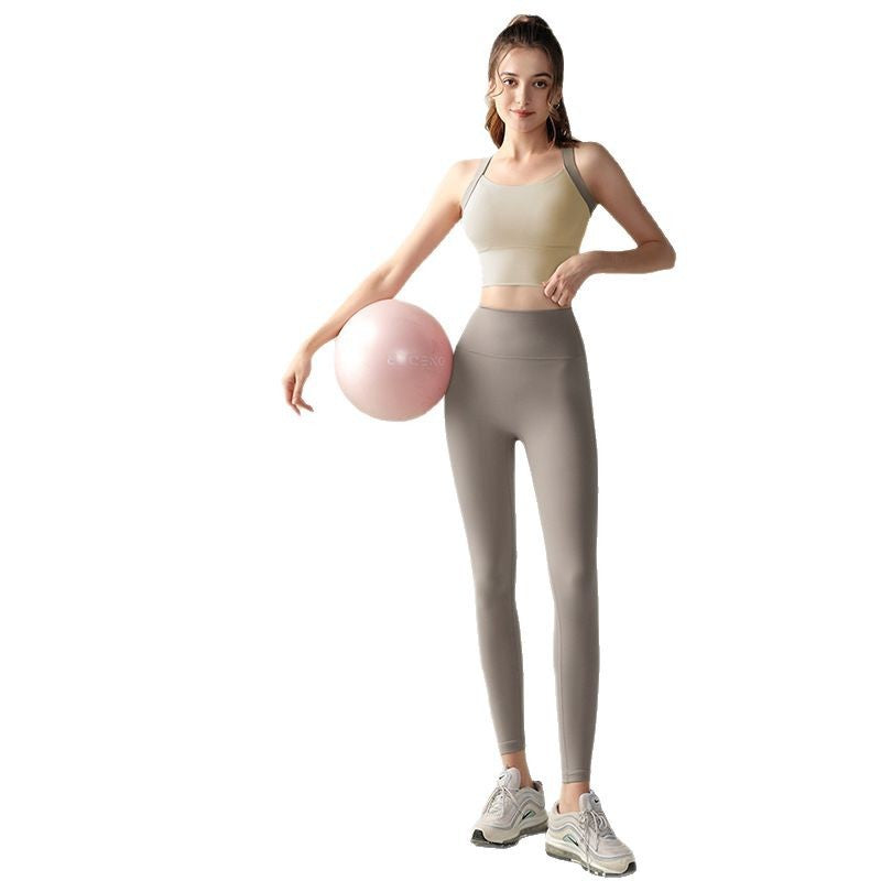 Womens High Waist Yoga Set