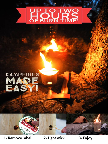 OneLogFire Internet Special Campfire Log