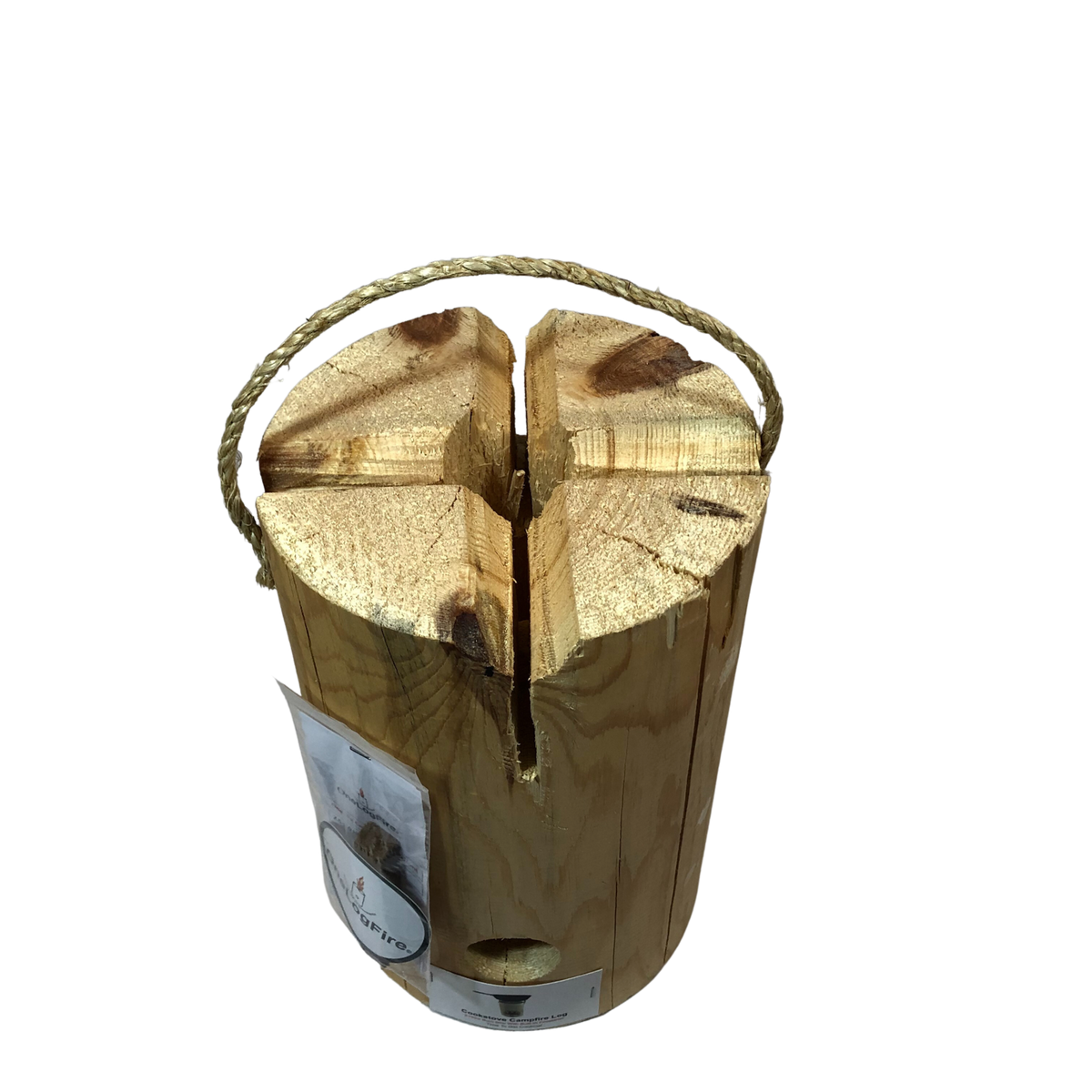 OneLogFire Cookstove Campfire Log