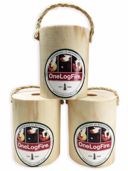 OneLogFire Mini Campfire Log Pack