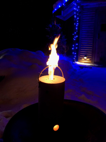 OneLogFire One Big Campfire Log