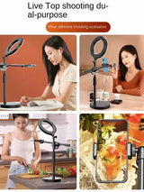 Tripod ring lamp