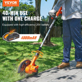 20V Cordless Lawn Edger Kit detail view