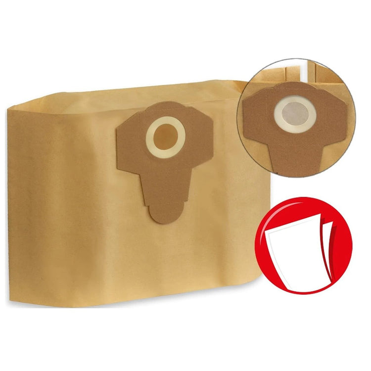 10PCS 20L Vacuum Cleaner Dust Bags Filter Set