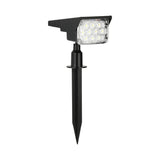 Solar Powered Outdoor Garden Lights with Adjustable Focus