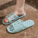 Perforated Quick-Dry Bathroom Slippers
