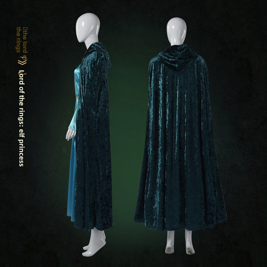 Fantasy Blue Queen Dress Costume