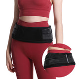 Pelvic belt with anterior tilt correction auxiliary belt