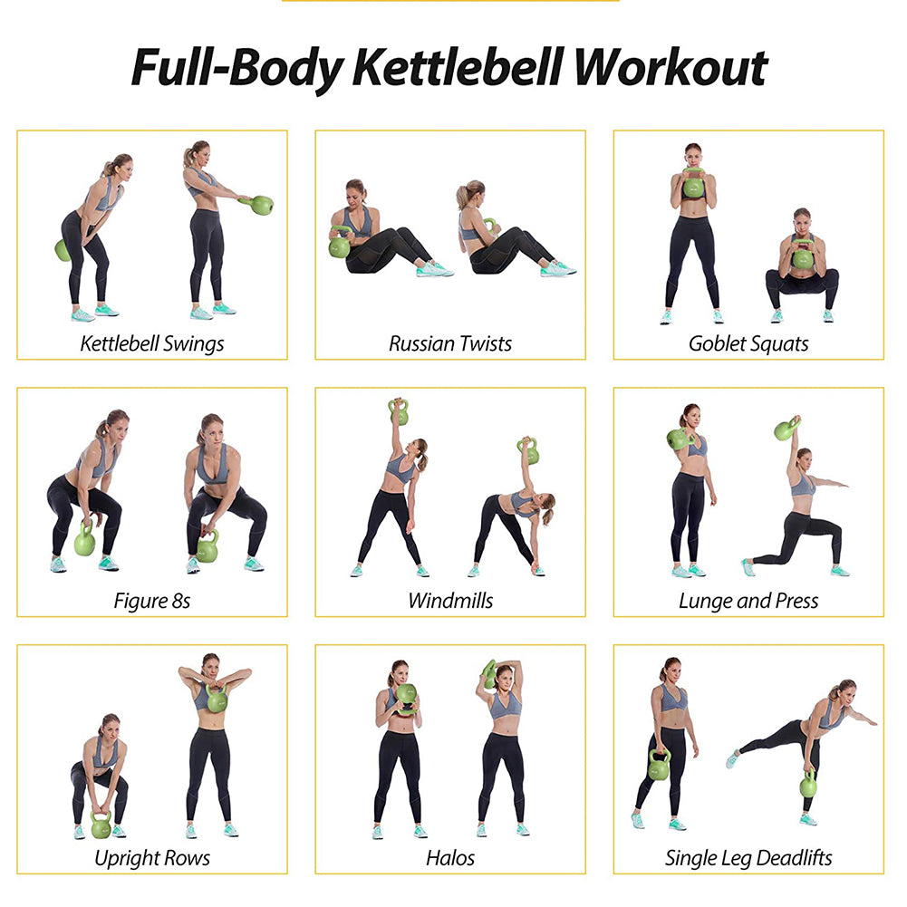 Vinyl kettlebell handle close-up