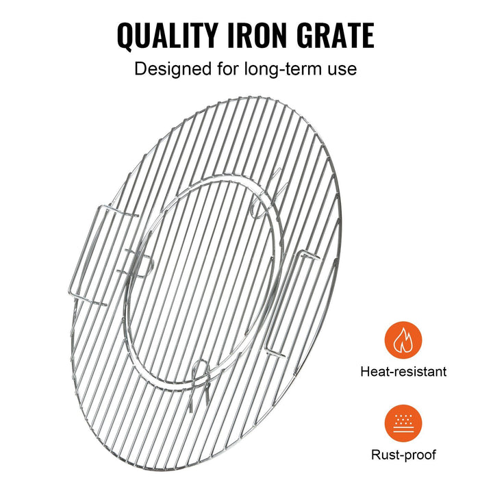 21-inch round charcoal cooking grate for kettle-style grills, additional view 5