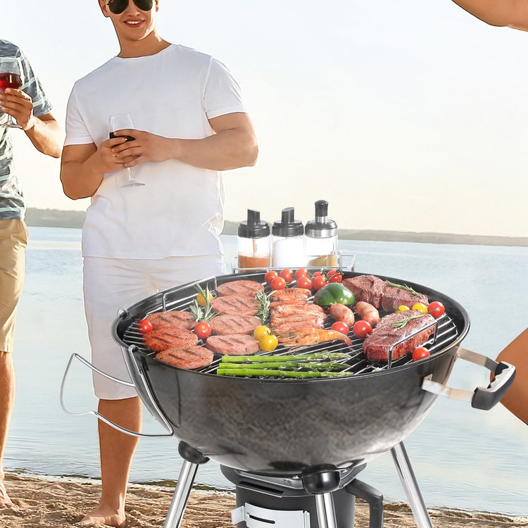 21-inch round charcoal cooking grate for kettle-style grills, additional view 8