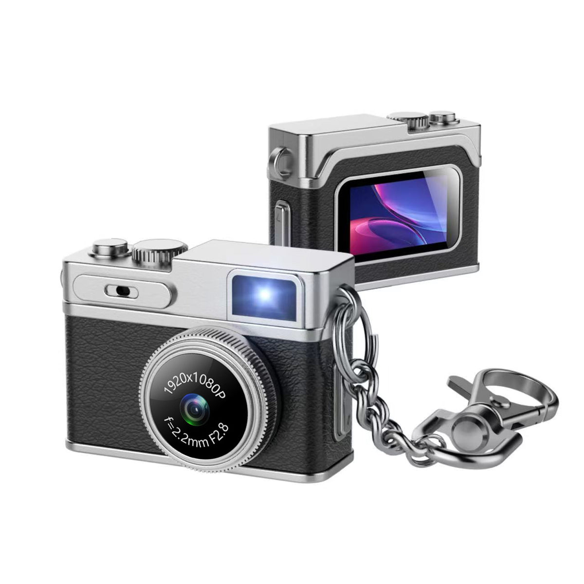 Mini Retro Digital Camera Pendant