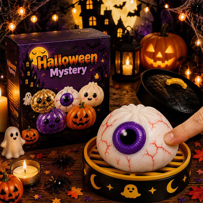 Pumpkin Ghost Eye Squeeze Toy