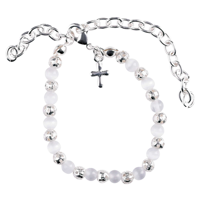 From Baptism to Bride Cat's Eye Bracelet