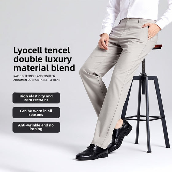 Men's business casual straight-leg pants, photo 6