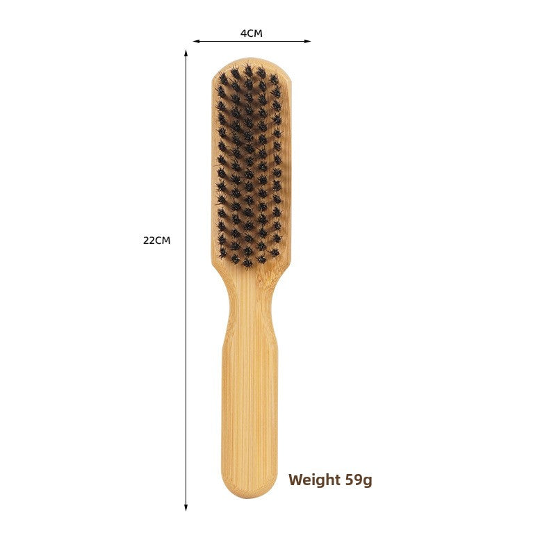 Men's bamboo hair and beard styling comb, photo 6