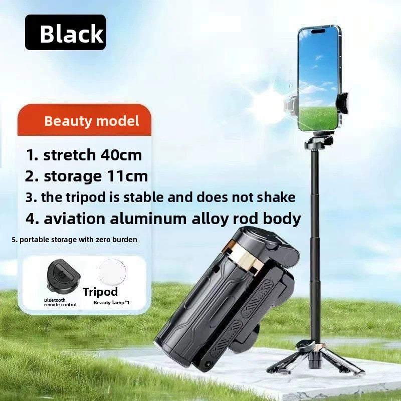 Selfie stick tripod Bluetooth selfie device