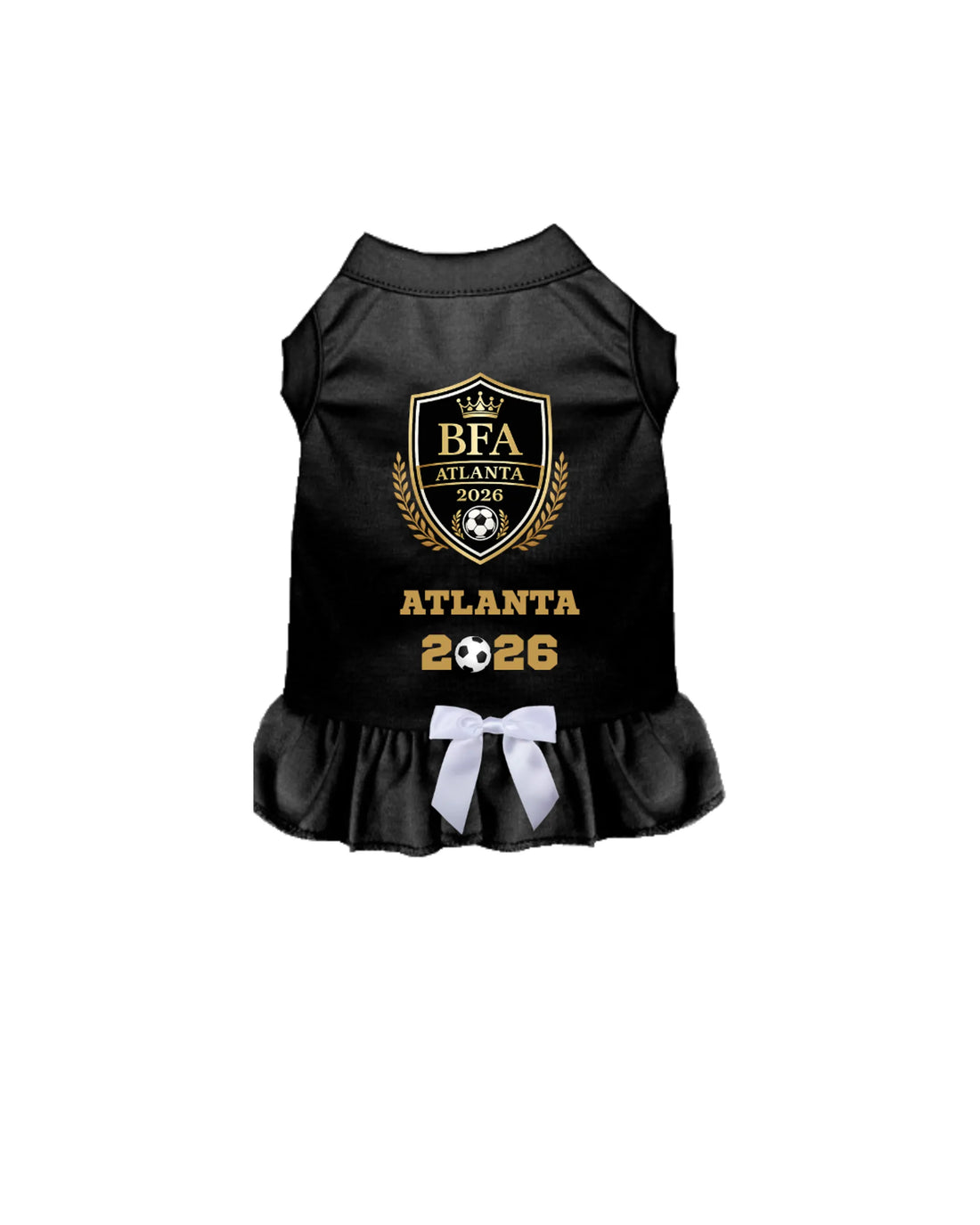 Atlanta Heiress dog dress, color option 2 detail