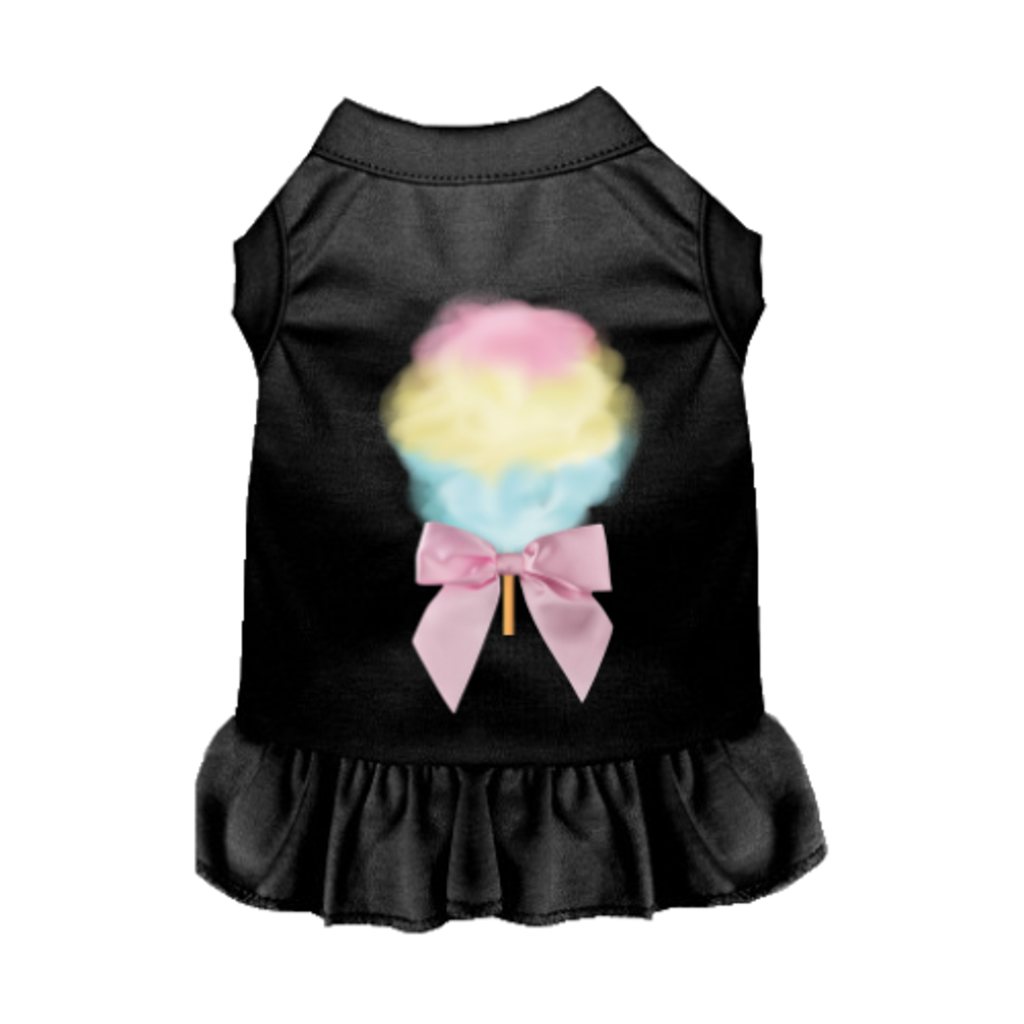 Cotton Candy Dog Dress and Shirt