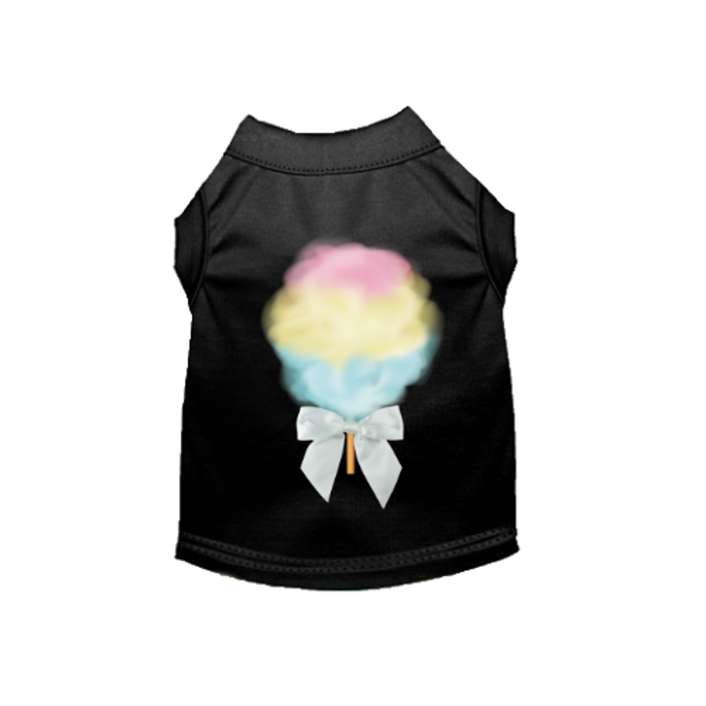 Cotton Candy Dog Dress and Shirt