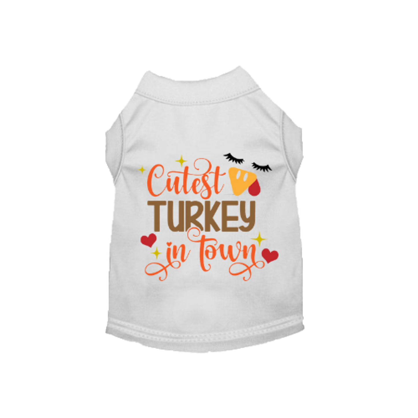 Cutest Turkey in Town Dog Shirt