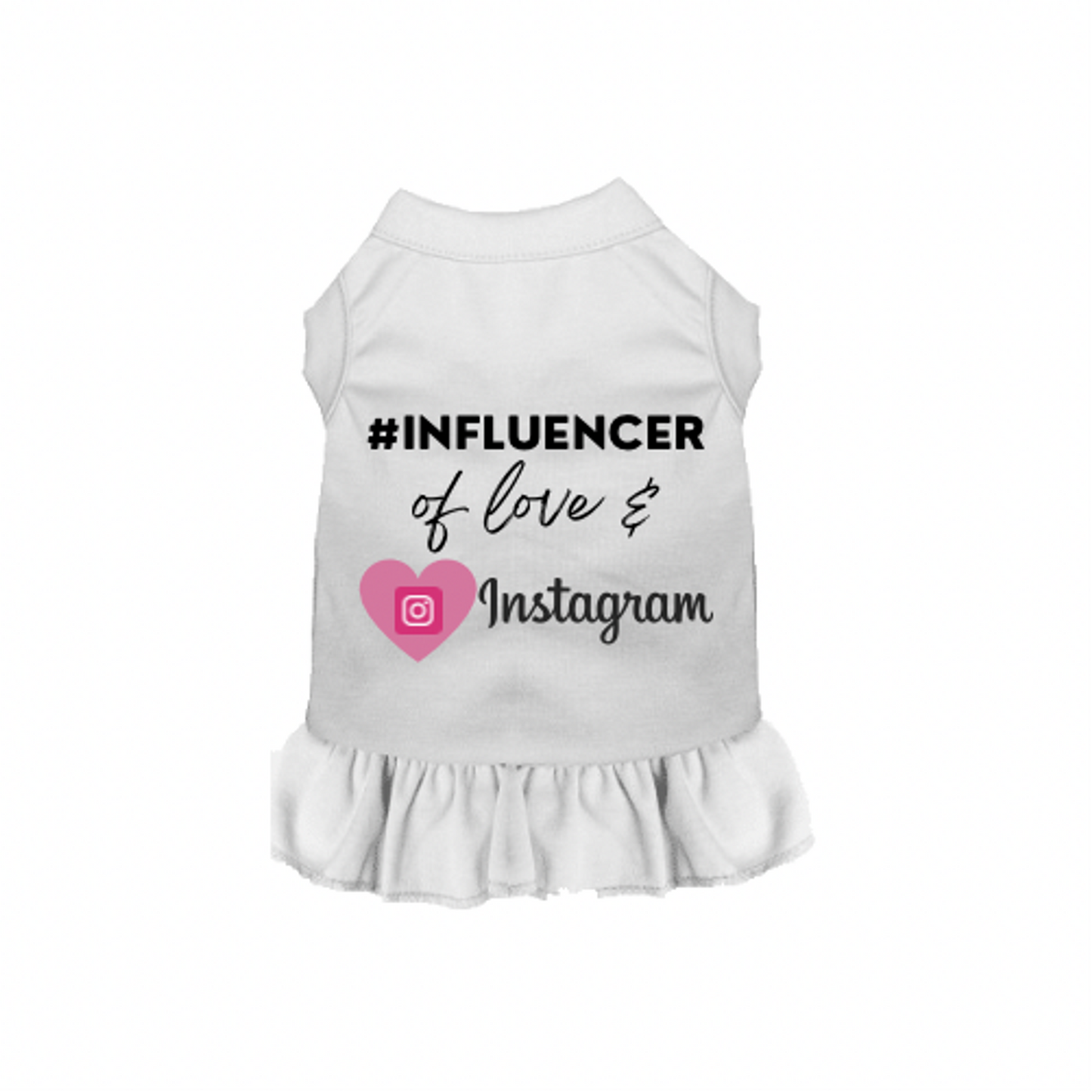 Bark Fifth Avenue #Influencer of Love Dog Tee and Dress