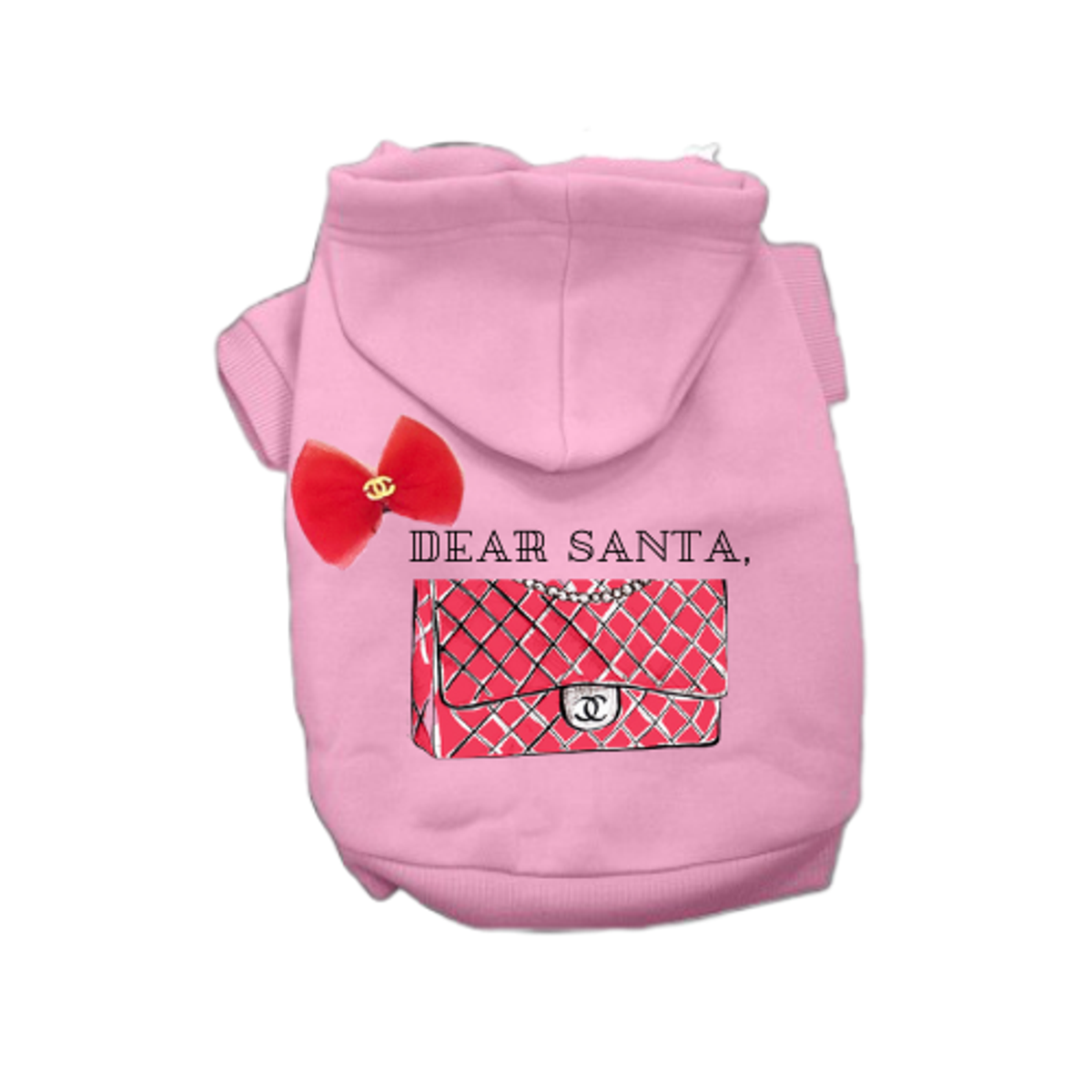 Dear Santa Dog Hoodie