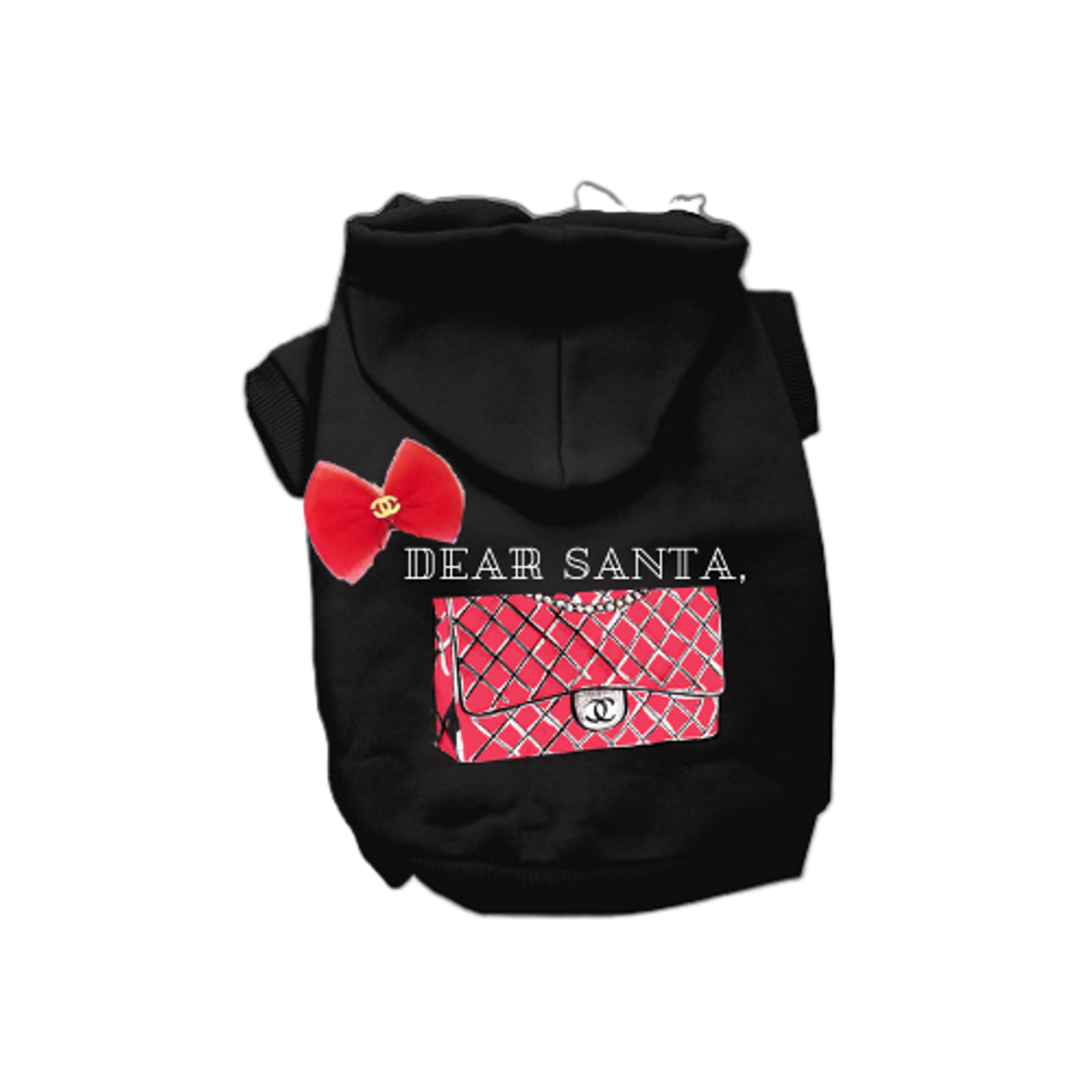 Dear Santa Dog Hoodie