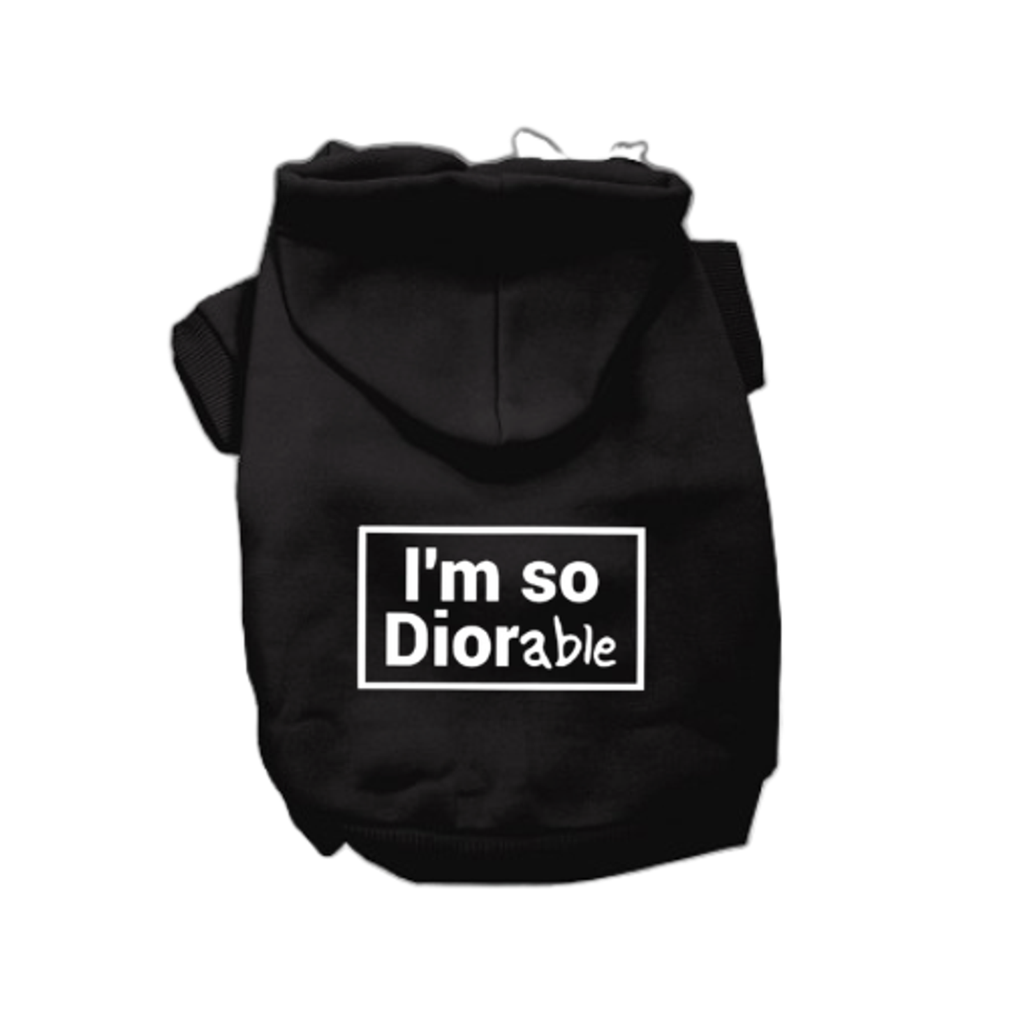 Dior-able Dog Hoodie