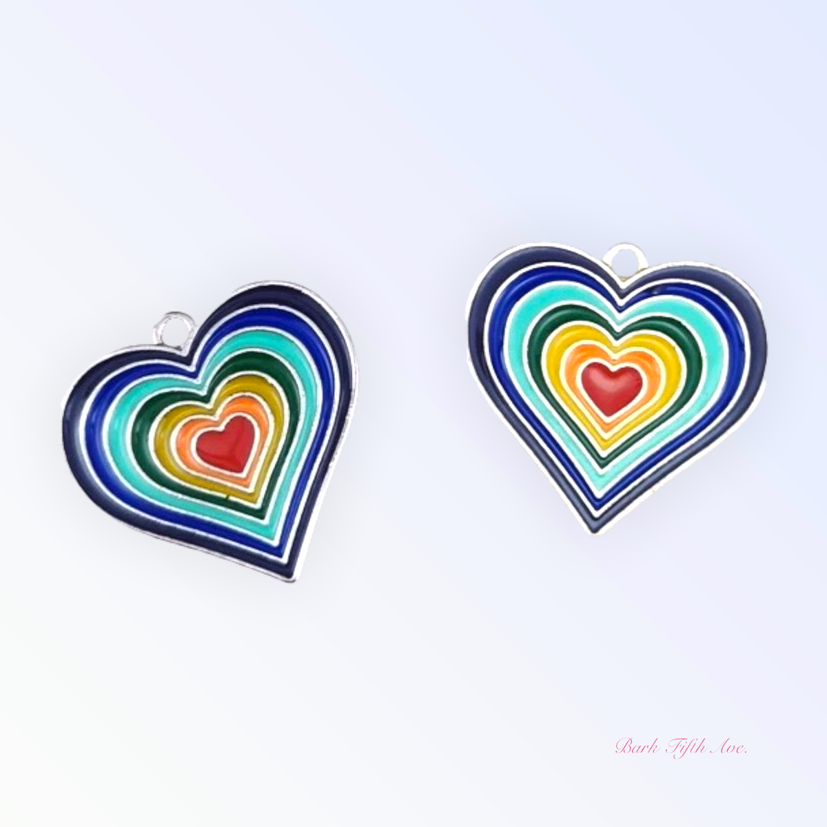 Love Me Heart Dog Collar Charm